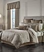 Color:Taupe - Image 1 - Cracked Ice Comforter Set