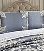 Color:Powder Blue - Image 2 - Dicaprio Engineered Scroll Design Oversized Comforter Set