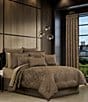 J. Queen New York Evander Engineering Woven Grand Scale Comforter Set - Image 1