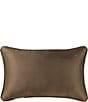 J. Queen New York Evander Woven Geometric Design Boudoir Embellished Decorative Throw Pillow - Image 2