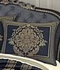 J. Queen New York Excelsior Engineered Woven Damask Comforter Set, Color:Royal Blue - Image 3