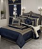 J. Queen New York Excelsior Gusseted Boudoir Reversible Pillow, Color:Royal Blue - Image 4
