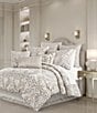 J. Queen New York Fabrizio Woven Chenille Medallion Oversized Comforter Set - Image 1