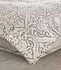 J. Queen New York Fabrizio Woven Chenille Medallion Oversized Comforter Set - Image 3