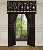 Color:Black - Image 2 - Garden Dreams Embroidered Window Treatments