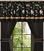 Color:Black - Image 3 - Garden Dreams Embroidered Window Treatments