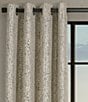 J. Queen New York Habitat Grommet Window Drapery Panel Pair, Color:Pewder - Image 2