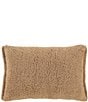 Color:Gold - Image 2 - Cava Geo Striped Interlock Reversible Quilted Boudoir Pillow