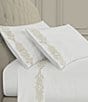 Color:Ivory - Image 1 - Imperial Embroidered Sheet Set