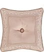 Color:Blush - Image 1 - Inspired Rosewater Tufted-Button Framed Pillow