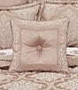 Color:Blush - Image 3 - Inspired Rosewater Tufted-Button Framed Pillow