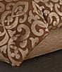 Color:Copper - Image 3 - La Boheme Interlocking Damask Comforter Set