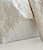 J. Queen New York La Boheme Ivory Interlocking Damask Comforter Set, Color:Ivory - Image 4
