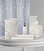 Color:White - Image 2 - Lauralynn Embossed Glazed Ceramic Tissue Cover
