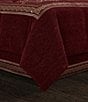 J. Queen New York Laurenza Engineered Woven Damask Oversized Comforter Set, Color:Crimson - Image 3