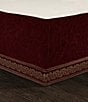 J. Queen New York Laurenza Engineered Woven Damask Oversized Comforter Set, Color:Crimson - Image 4