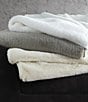 J. Queen New York Ludlow Ultra-Plush Throw Blanket, Color:Grey - Image 4