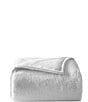 J. Queen New York Ludlow Ultra-Plush Throw Blanket, Color:White - Image 3