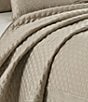 Color:Pearl - Image 2 - Embroidered Lyndon Quilted Coverlet