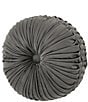 Color:Black/White - Image 1 - Mariana Tufted Round Pillow