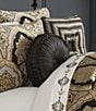 Color:Black - Image 2 - Melina Tufted Round Pillow