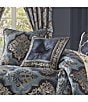 J. Queen New York Middlebury 18#double; Square Decorative Throw Pillow, Color:Indigo - Image 2