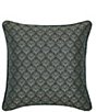 J. Queen New York Nancy Reversible Euro Sham, Color:Teal - Image 2