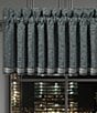 J. Queen New York Parallel Woven Chenille Window Treatment, Color:Slate - Image 4