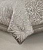 J. Queen New York Regina Elegant Damask Design Comforter Set, Color:Champagne - Image 3