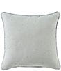 J. Queen New York Rocco 20#double; Decorative Woven Chenille Plaid Square Pillow - Image 2