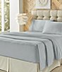 Color:Blue - Image 2 - Royal Fit 1000-Thread Count Egyptian Cotton Sheet