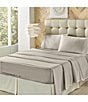 Color:Grey - Image 1 - Royal Fit 500-Thread Count Adjustable Bed Split Sheet Set