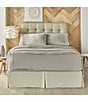 Color:Grey - Image 2 - Royal Fit 500-Thread Count Adjustable Bed Split Sheet Set