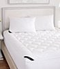 Color:White - Image 2 - Royalty 233 Thread Count Mattress Pad (Not Waterproof)
