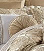 Color:Beige - Image 2 - Sandstone Tufted Round Pillow