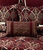 Color:Crimson - Image 1 - Sovana Boudoir Engineered Vertical Decorative Pillow