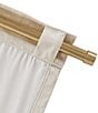 Color:Gold - Image 1 - Stanton Adjustable Window Curtain Metal Rod