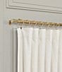 Color:Gold - Image 2 - Stanton Adjustable Window Curtain Metal Rod