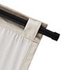 Color:Black - Image 1 - Stanton Adjustable Window Curtain Metal Rod