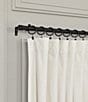 Color:Black - Image 2 - Stanton Adjustable Window Curtain Metal Rod