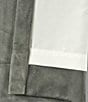 J. Queen New York Townsend Heavyweight Velvet Drapery Single Panel, Color:Charcoal - Image 3