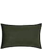 Color:Forest - Image 1 - Townsend Lumbar Plush Velvet Decorative Throw Pillow Cover