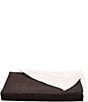 J. Queen New York Townsend Plush Velvet Sherpa Reversible Throw, Color:Mink - Image 2