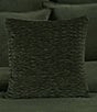 Color:Forest - Image 2 - Townsend Ripple Pleated Square Pillow Cover