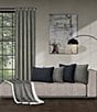J. Queen New York Townsend Straight Pleated Square Decorative Pillow Cover, Color:Charcoal - Image 3
