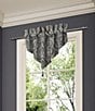 J. Queen New York Vincenzo Woven Damask Window Treatment, Color:Glacier - Image 2