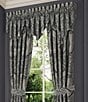 J. Queen New York Vincenzo Woven Damask Window Treatment, Color:Glacier - Image 3