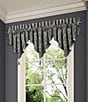J. Queen New York Vincenzo Woven Damask Window Treatment, Color:Glacier - Image 4
