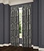 J. Queen New York Vincenzo Woven Damask Window Treatment, Color:Glacier - Image 5