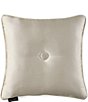 J. Queen New York Viola 18#double; Tufted-Button Border Framed Decorative Square Pillow - Image 2